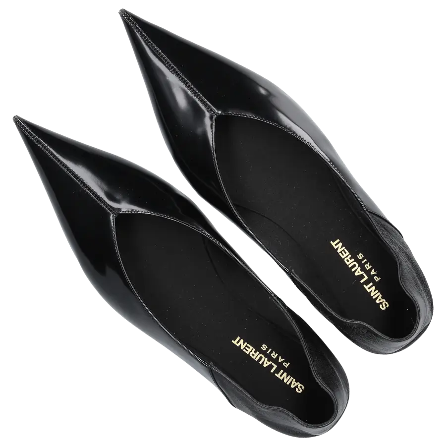 Saint Laurent - Slipper NOUR Nappaleder - schwarz