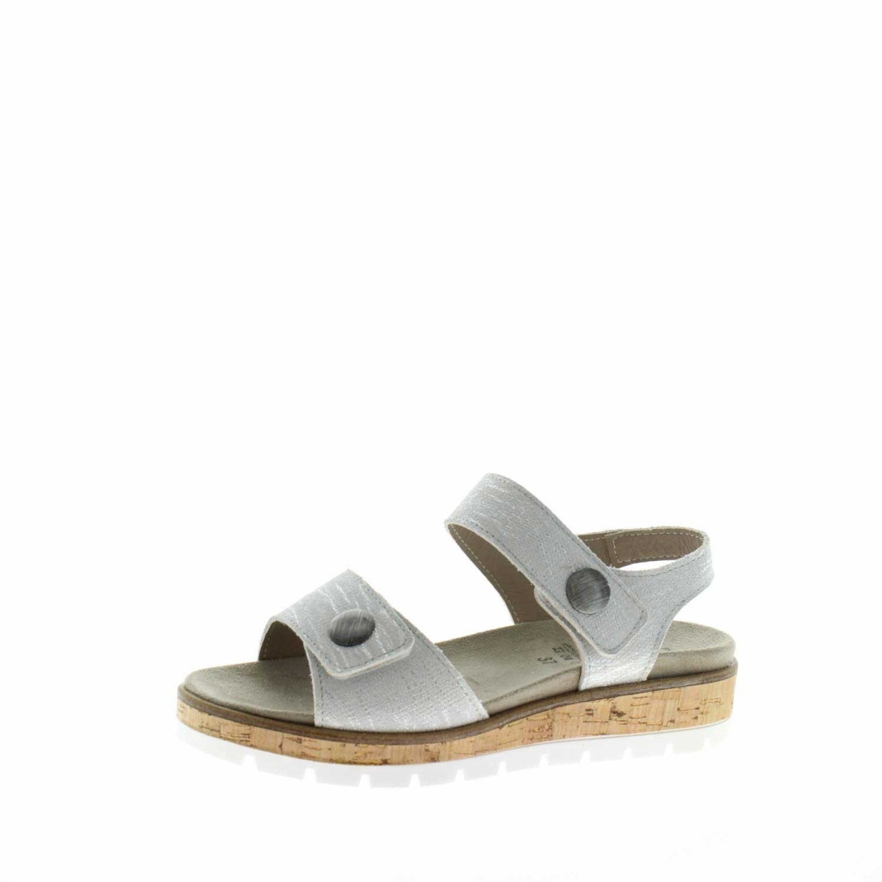 HASSIA Keilsandalen grau