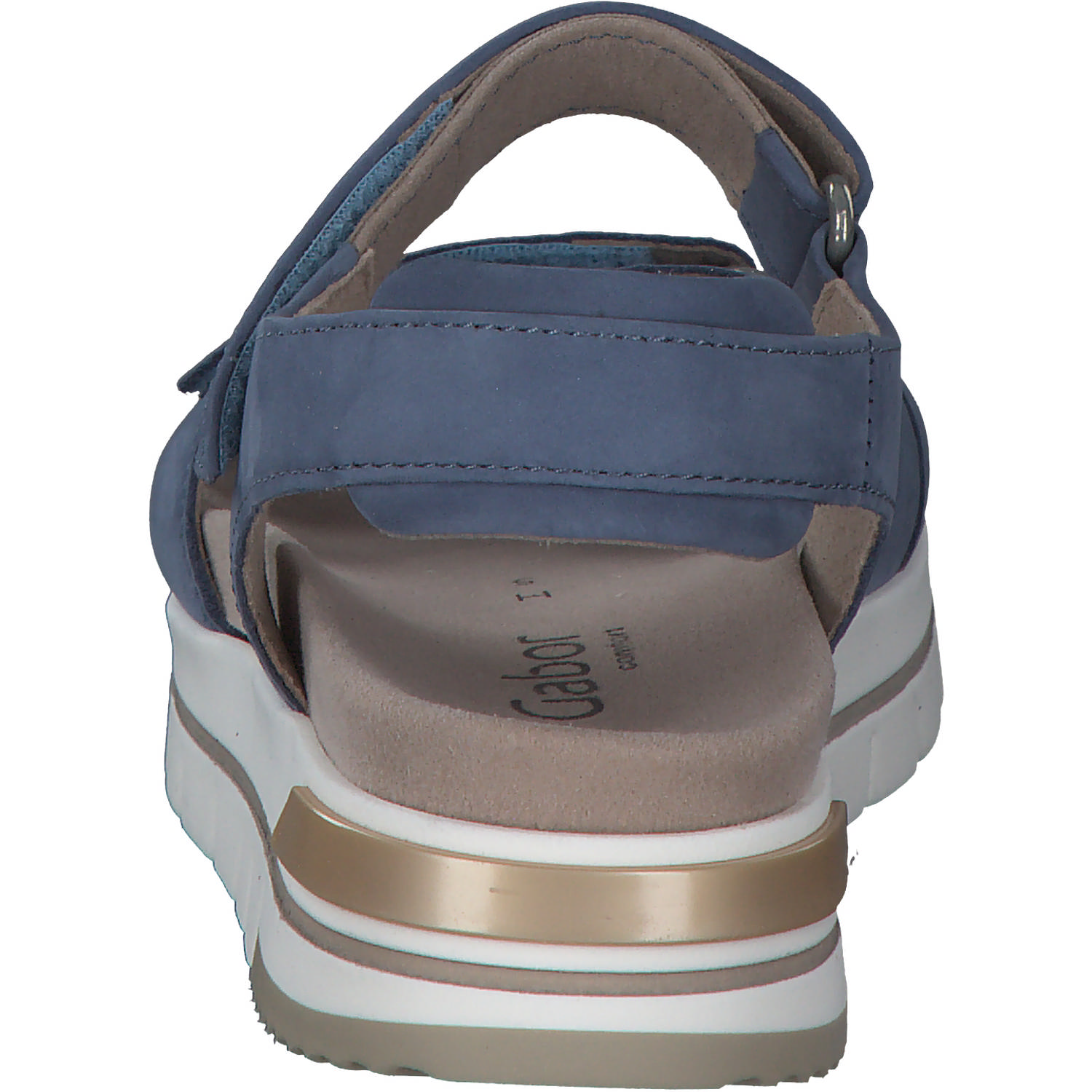 Gabor 86.734, Klassische Sandalen, Damen, Blau