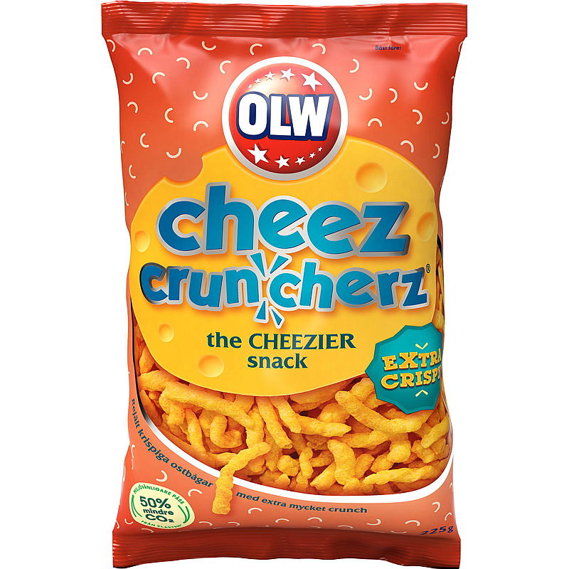 OLW Cheez cruncherz 225 g