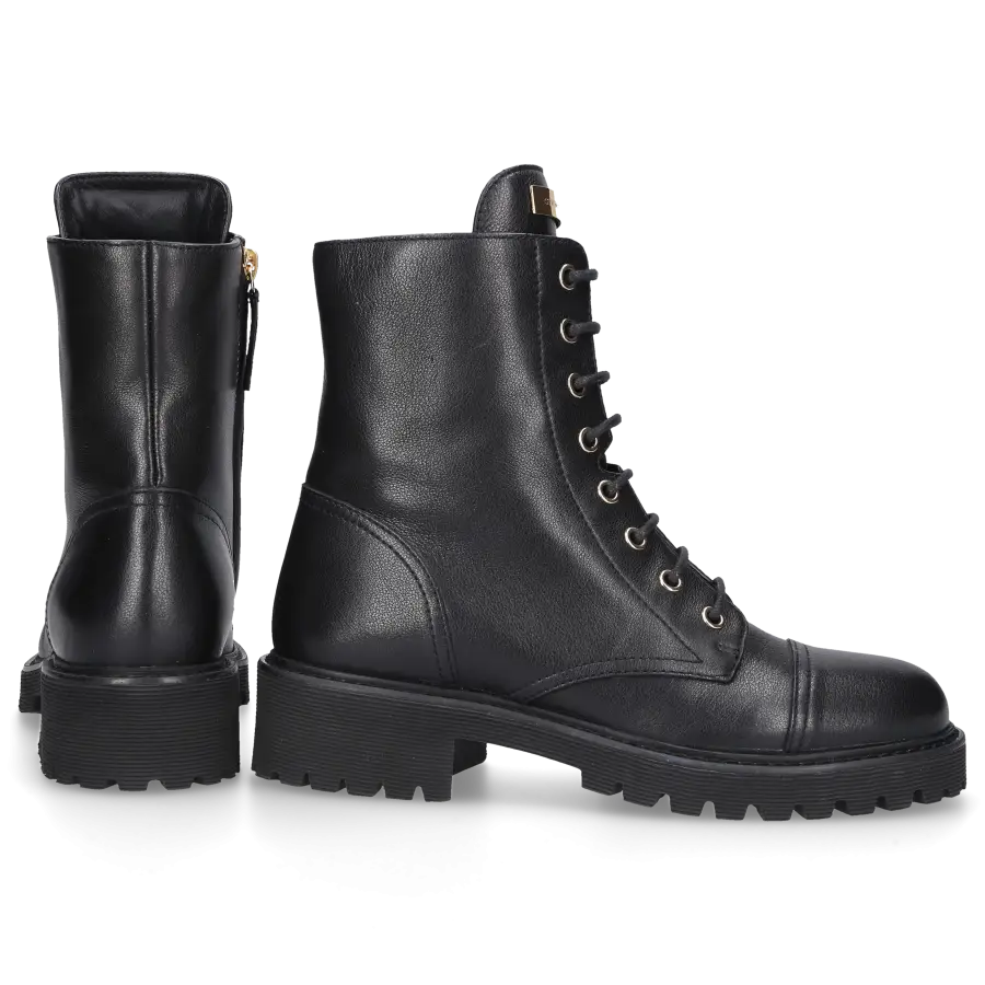 Giuseppe Zanotti - Schnürstiefeletten THORA schwarz - schwarz
