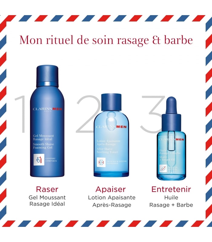 CLARINS MEN-Lotion Apaisante Après-Rasage