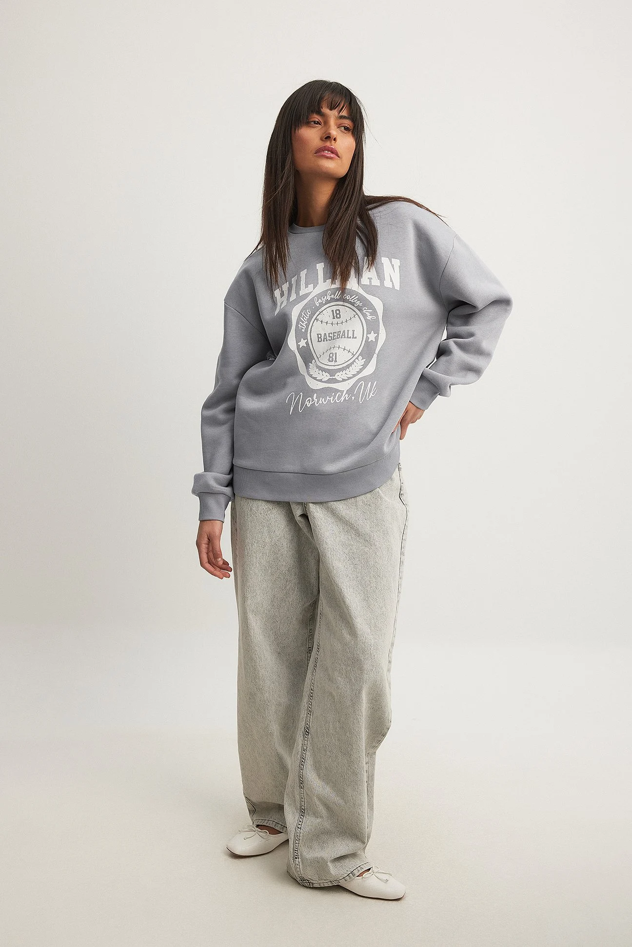 Pullover mit Stadt-Aufdruck