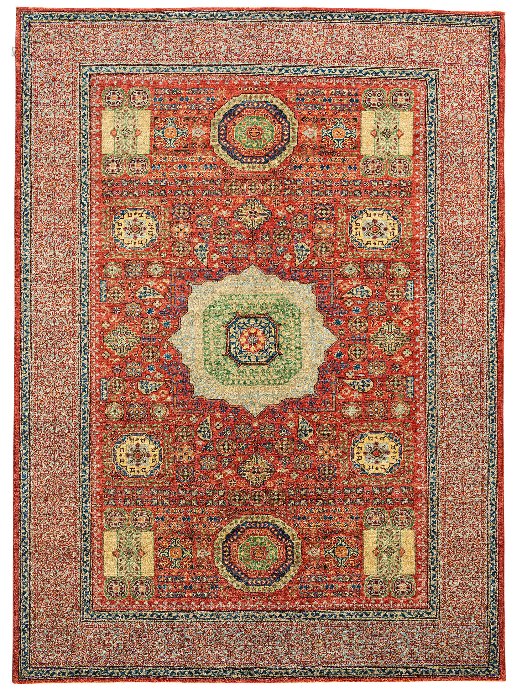 Kazak Ghazni ca. 202 x 277 cm, Unikat / Einzelstück