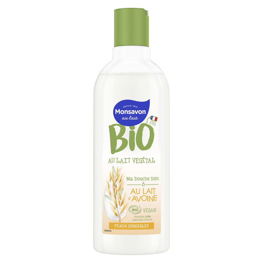 monsavon Monsavon Gel Douche Bio Lait d'avoine, 300ml Gel douche