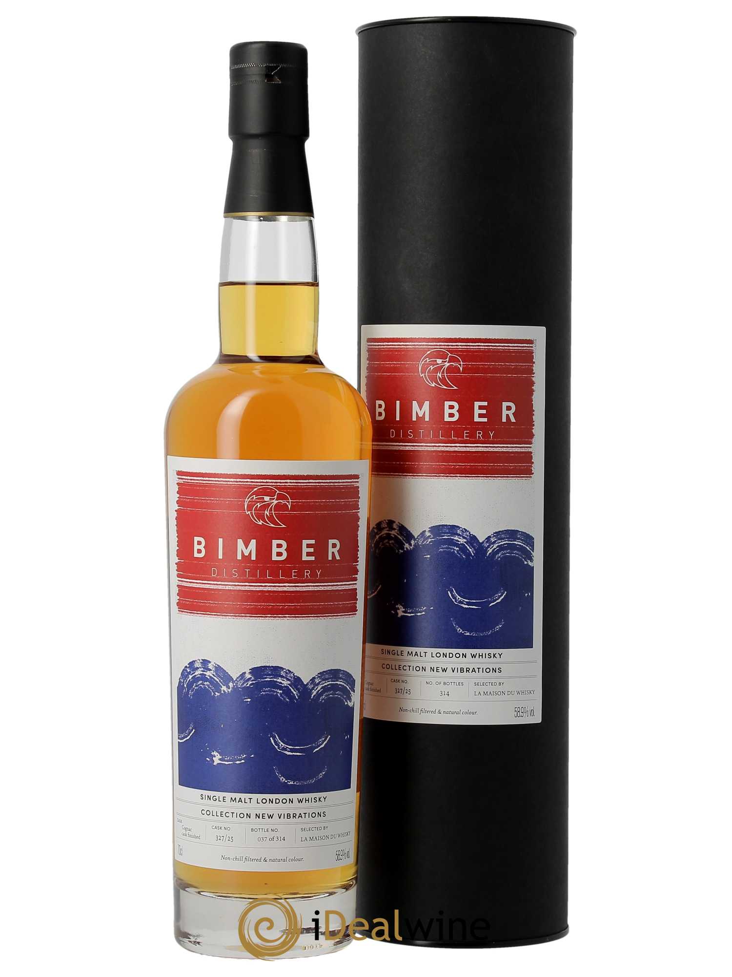 Whisky Bimber 2018 Ex-Cognac Finished Single Cask (70cl)  - Lot de 1 Bouteille
