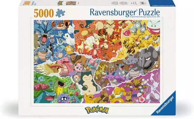 Puzzle 5000 Teile - Pokémon Allstars