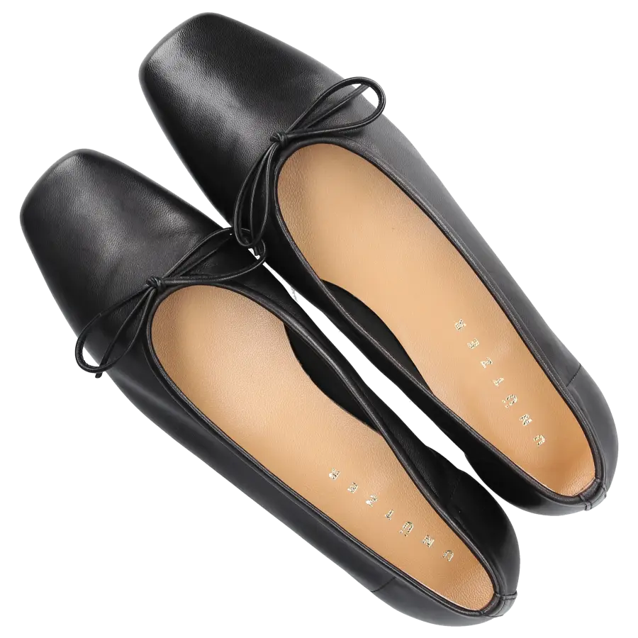 Unützer - Ballerinas 938000 Nappaleder - schwarz