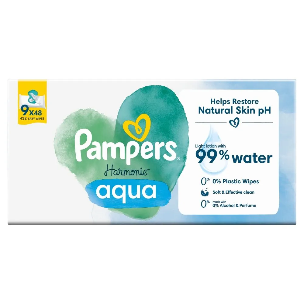 Pampers Aqua Harmonie vlažne maramice