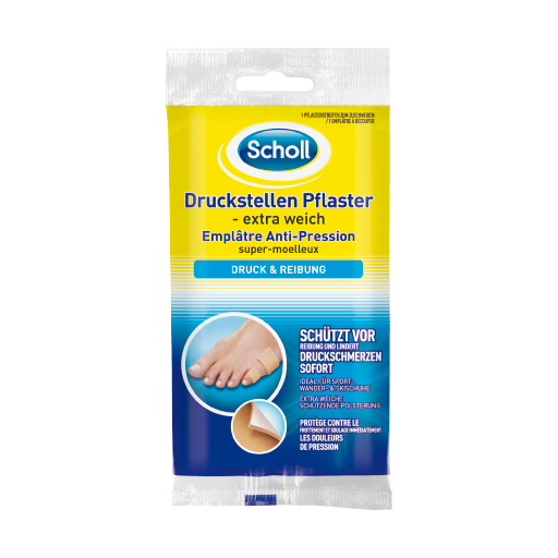 SCHOLL Druckstellen Pflaster extra weich  1 St  Pflaster