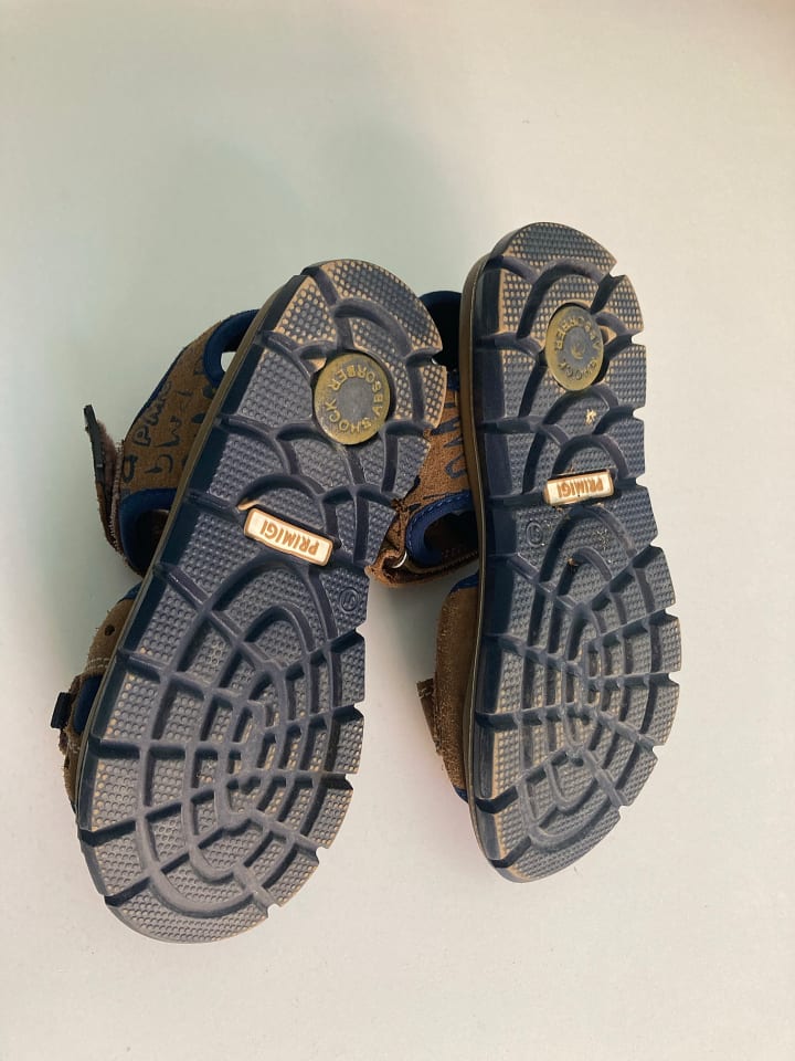 Primigi Leder-Sandalen in Braun günstig kaufen 31