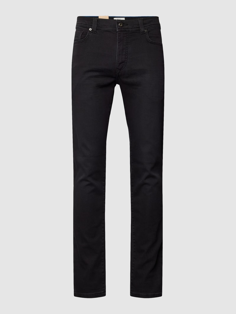 Jeans im 5-Pocket-Design in schwarz