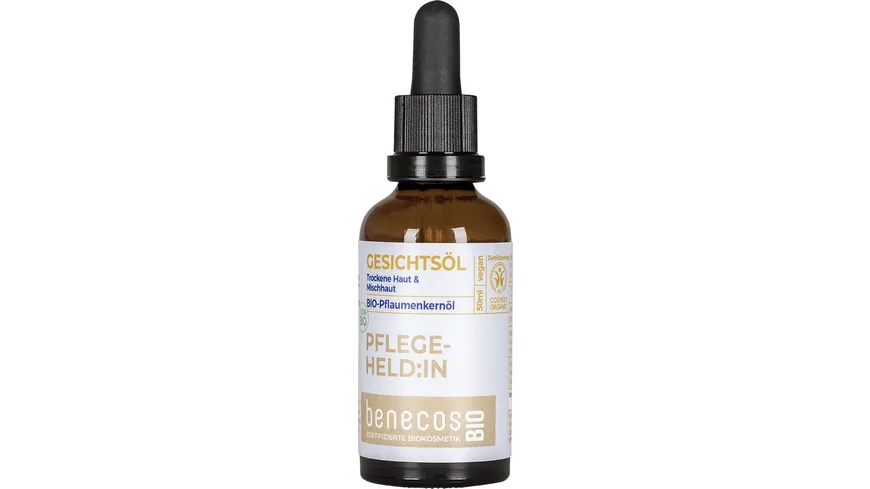 benecos BIO Gesichtsöl Pflaumenkernöl 50 ml