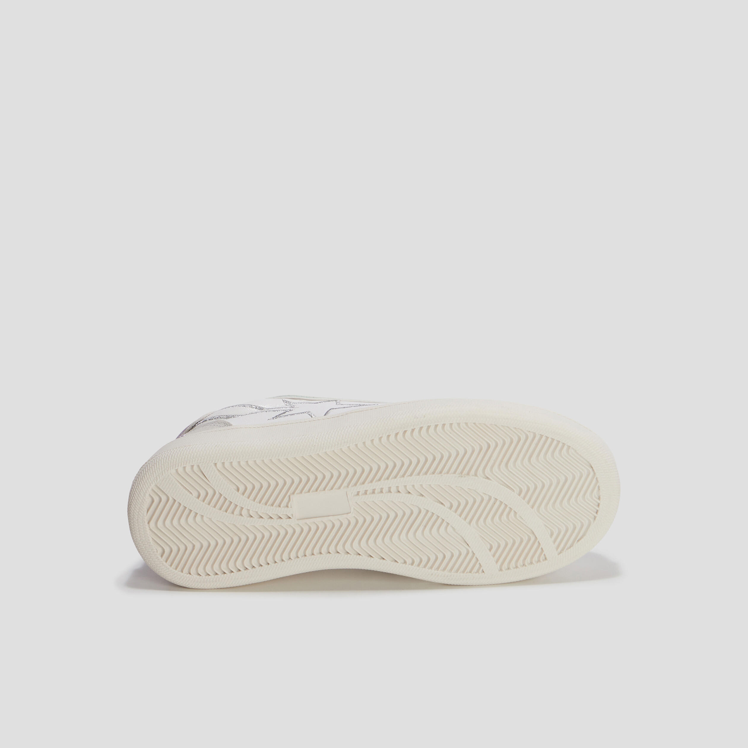 Tennis zippées Lulu Castagnette blanc fille | La Halle