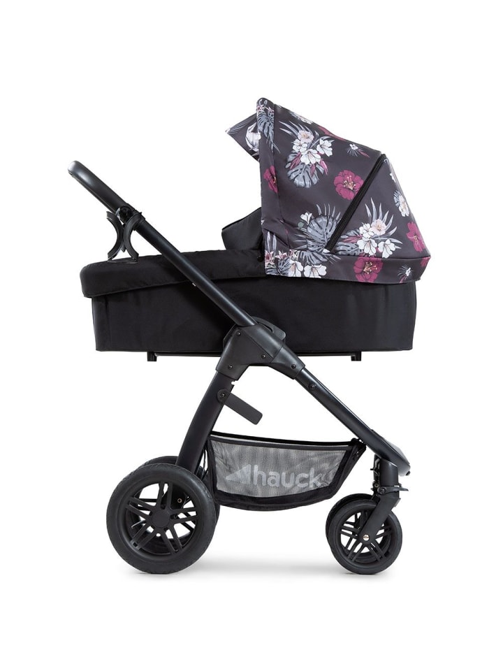 Hauck Babywanne für Saturn R und Mars Sportwagen - Wild Blooms in schwarz,bunt günstig kaufen onesize