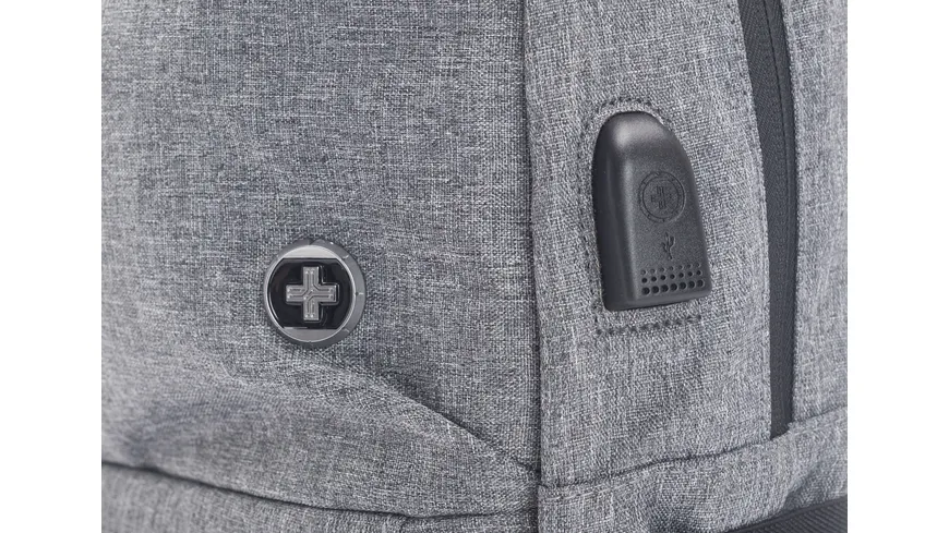 SWISSDIGITAL Freizeit Rucksack COMPANION grau