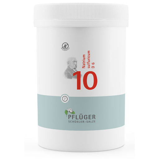 BIOCHEMIE Pflüger 10 Natrium sulfuricum D 6 Tabl.  4000 St  Tabletten