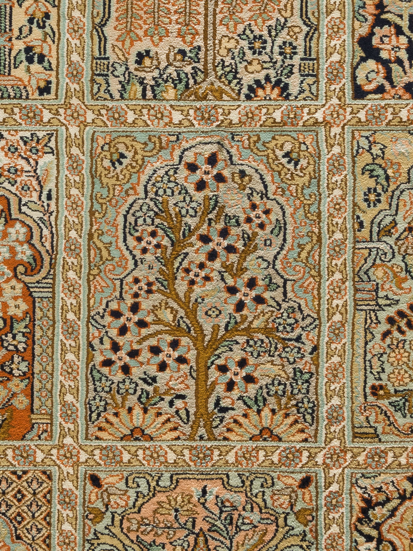 Kaschmir Seide 18/18 ca. 123 x 183 cm, Unikat / Einzelstück