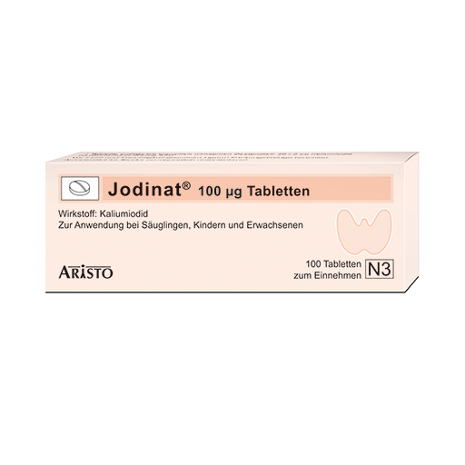 JODINAT 100 µg Tabletten  100 St  Tabletten