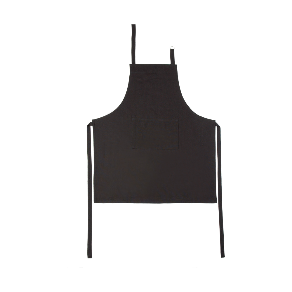 Schürze schwarz