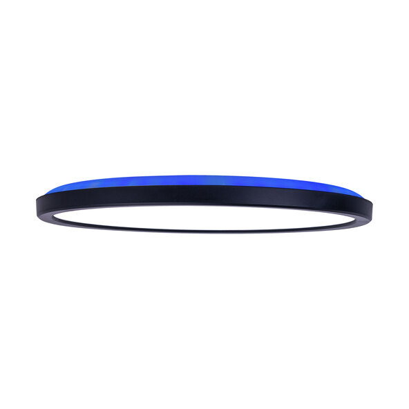 LED Deckenleuchte CARLO mit RGB-Backlight, ⌀ 29,3 cm