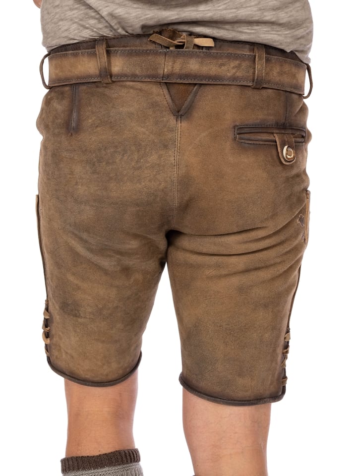 MADDOX Lederhose ARBERSEE in hellbraun günstig kaufen