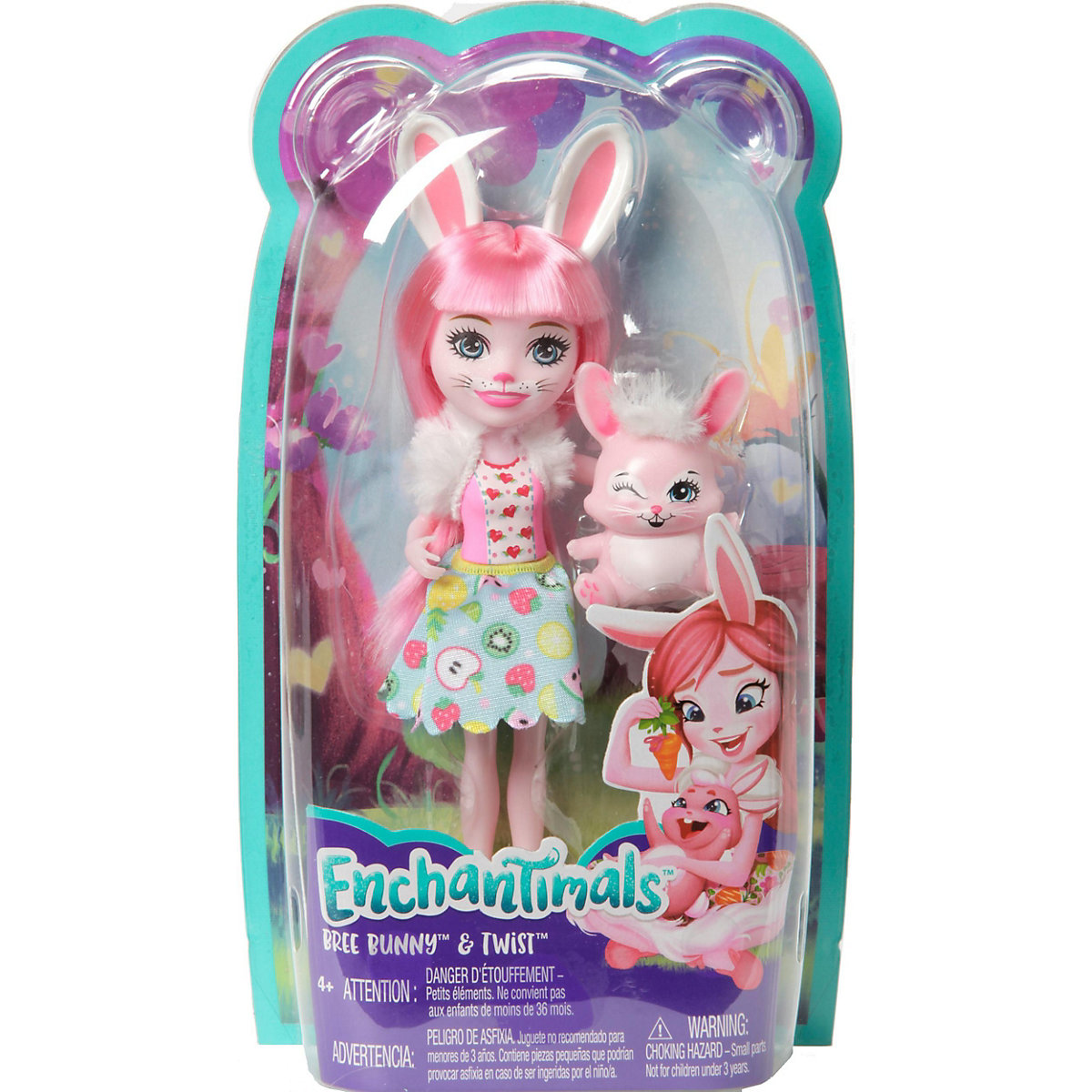 Enchantimals Bree Bunny & Twist Puppe