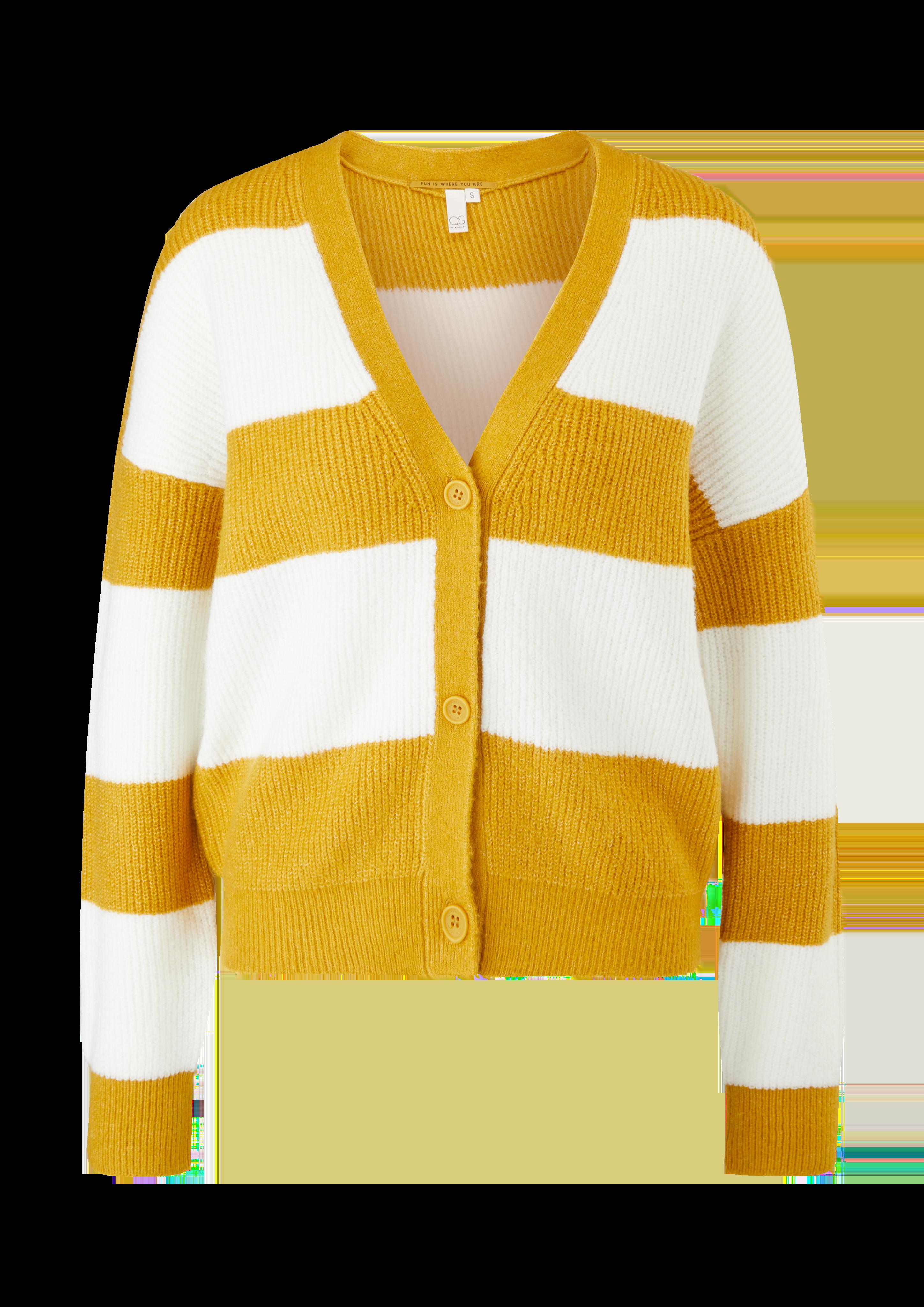 Strickcardigan mit Streifen  2119017-02G0