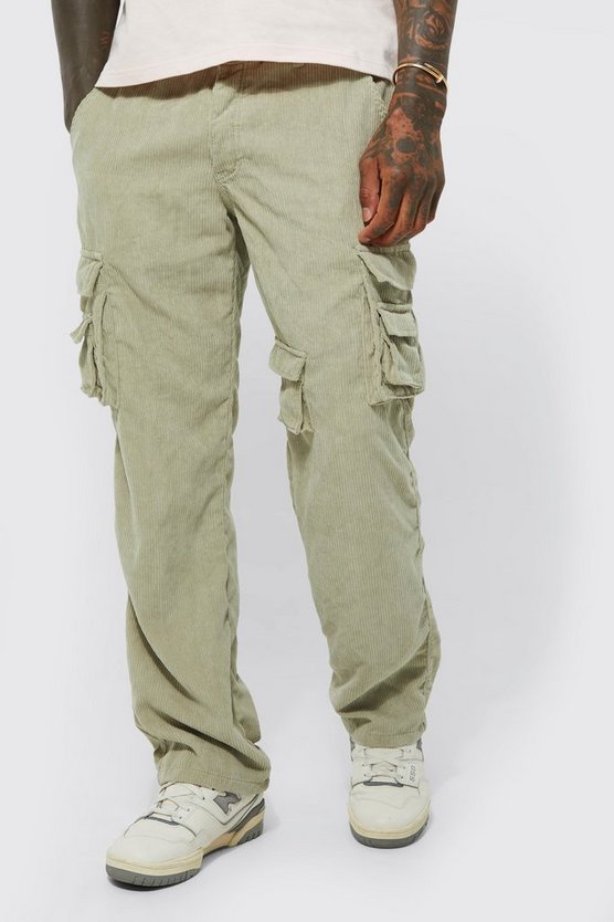 Lockere Cargo-Hose mit Taschen