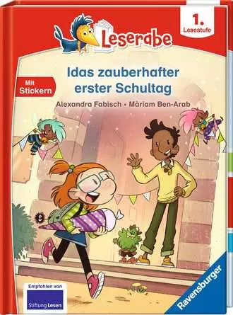 Leserabe - 1. Lesestufe: Idas zauberhafter erster Schultag