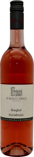 2022 Burghof Rosé halbtrocken - Weingut Burghof Oswald