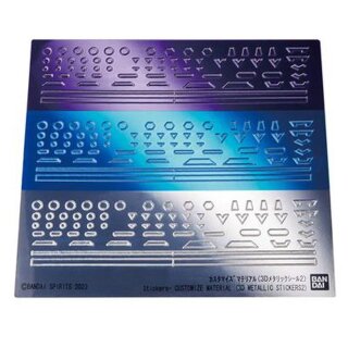 Customize Material (3D Metallic Stickers 2)