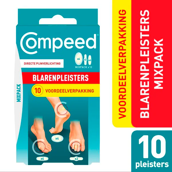 Compeed Blasenpflaster Mischpackung Medizinprodukt - 10 Stück