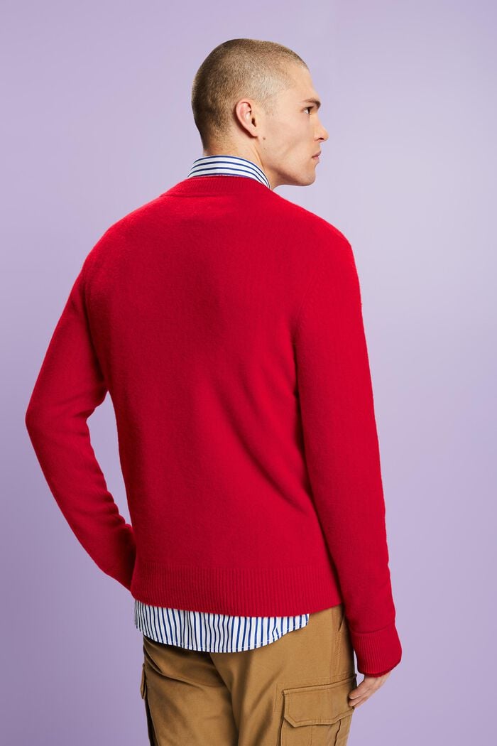 Kaschmirpullover mit Rundhalsausschnitt