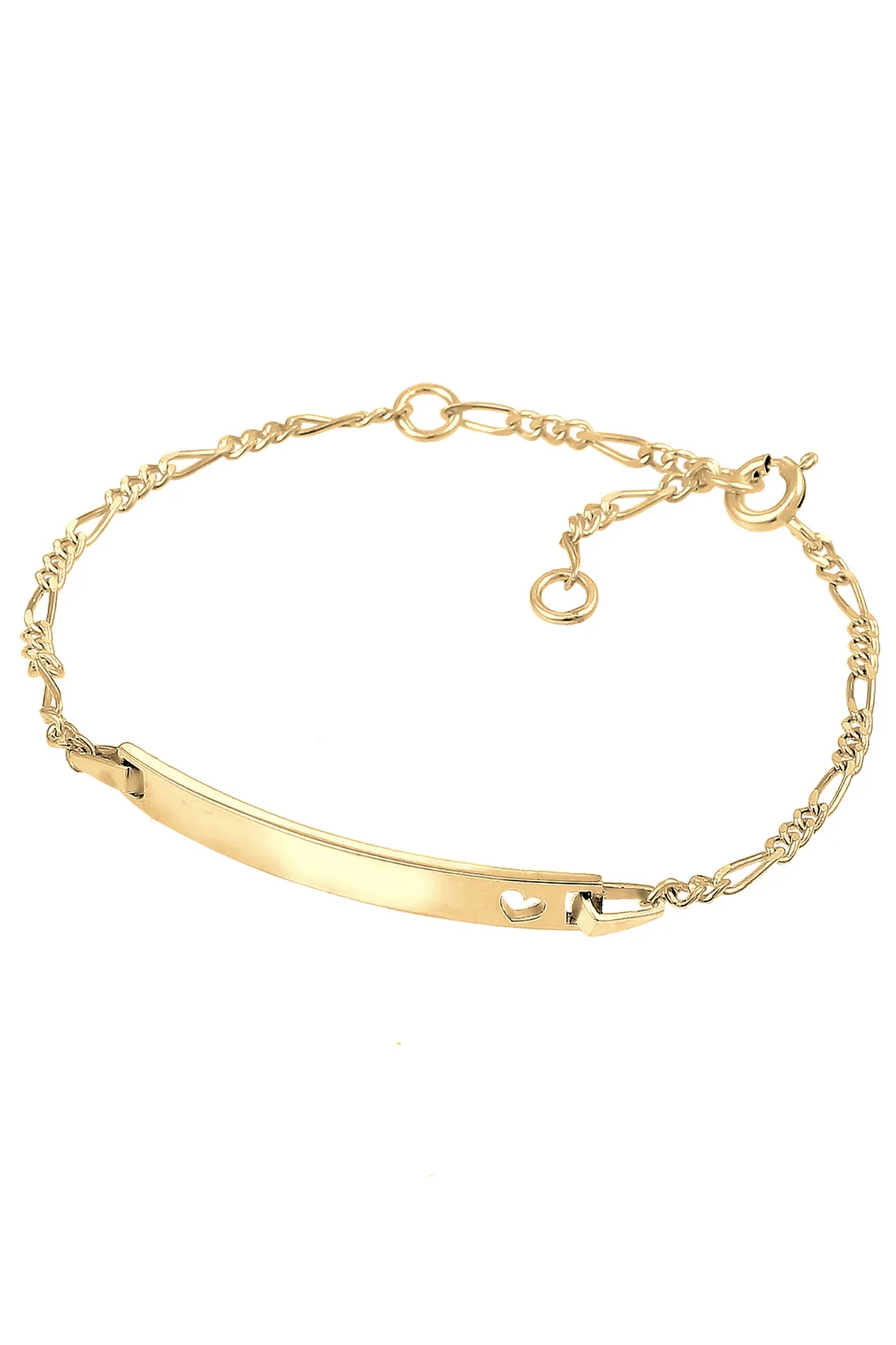 ELLI  Armband Kinder Herz Geburt Namens-Band 925 Silber