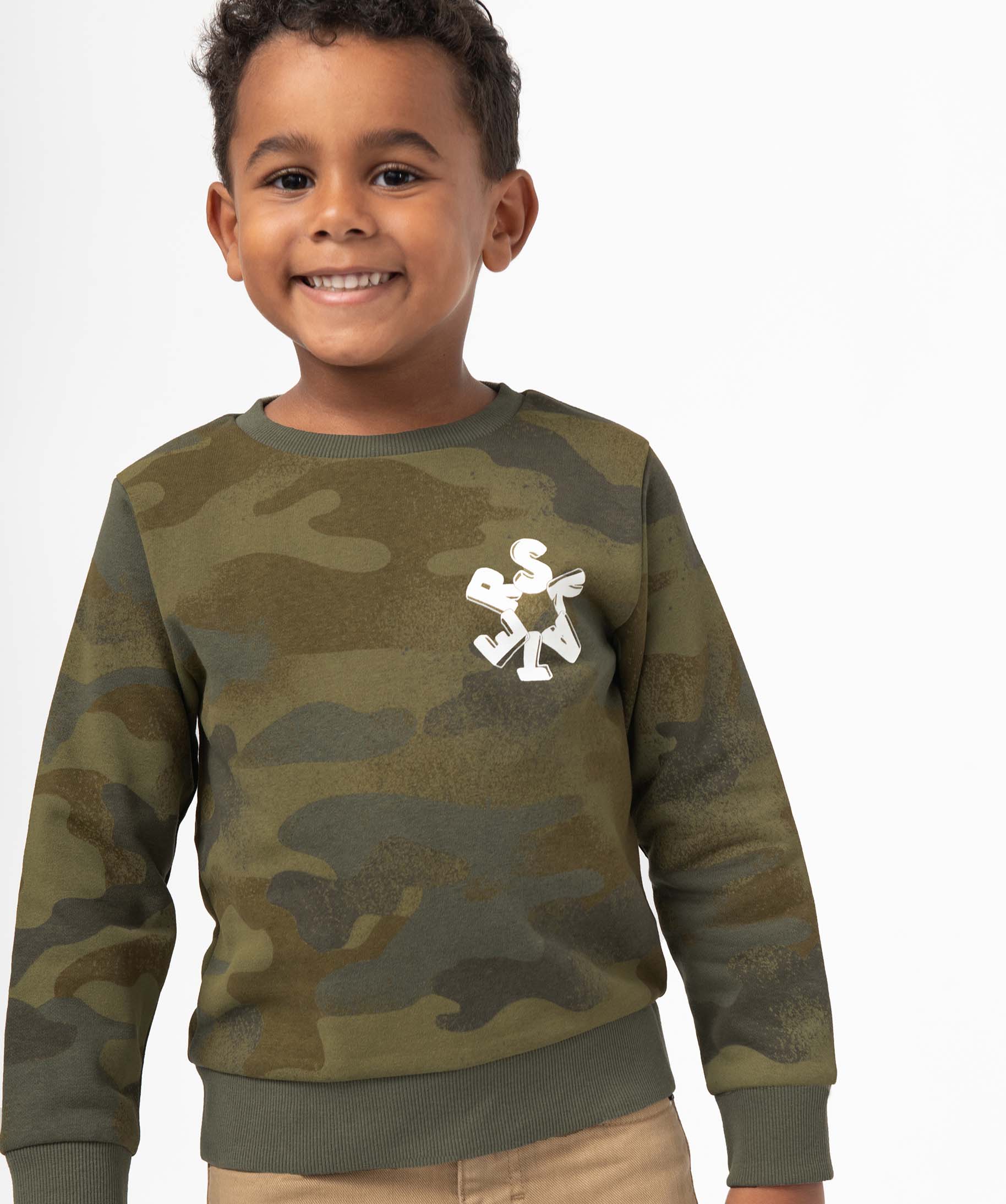 Sweat Garçon en molleton doux à motif imprime | GEMO