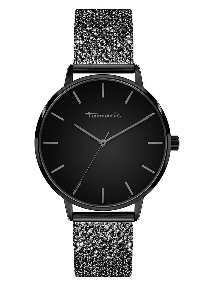 Tamaris Quarzuhr in Schwarz günstig kaufen onesize