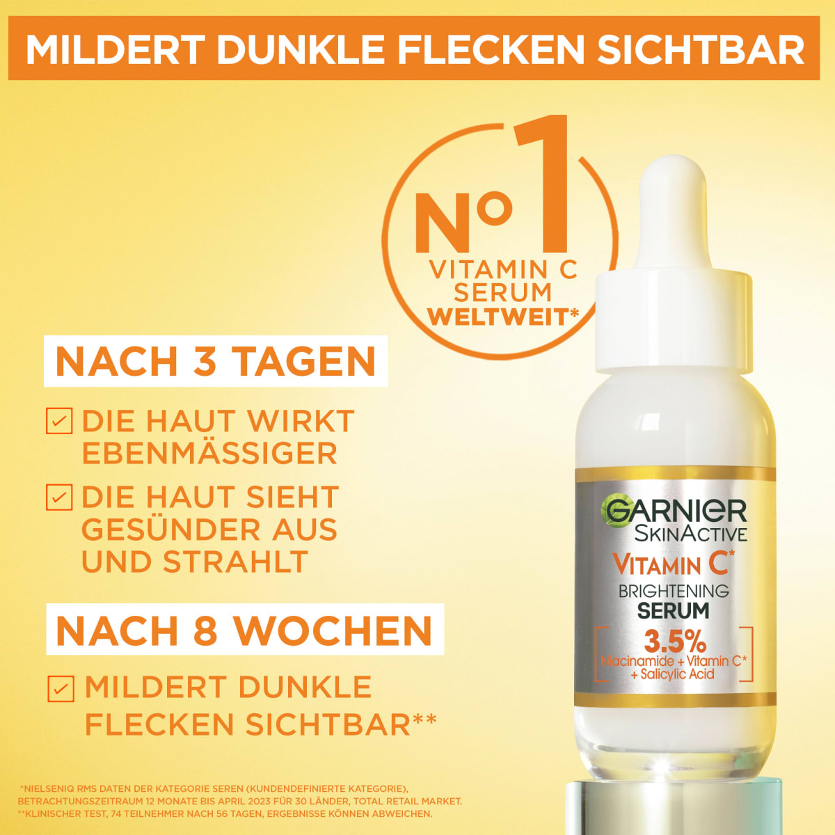 Serum Vitamin C Anti-Dunkle-Flecken, 30 ml