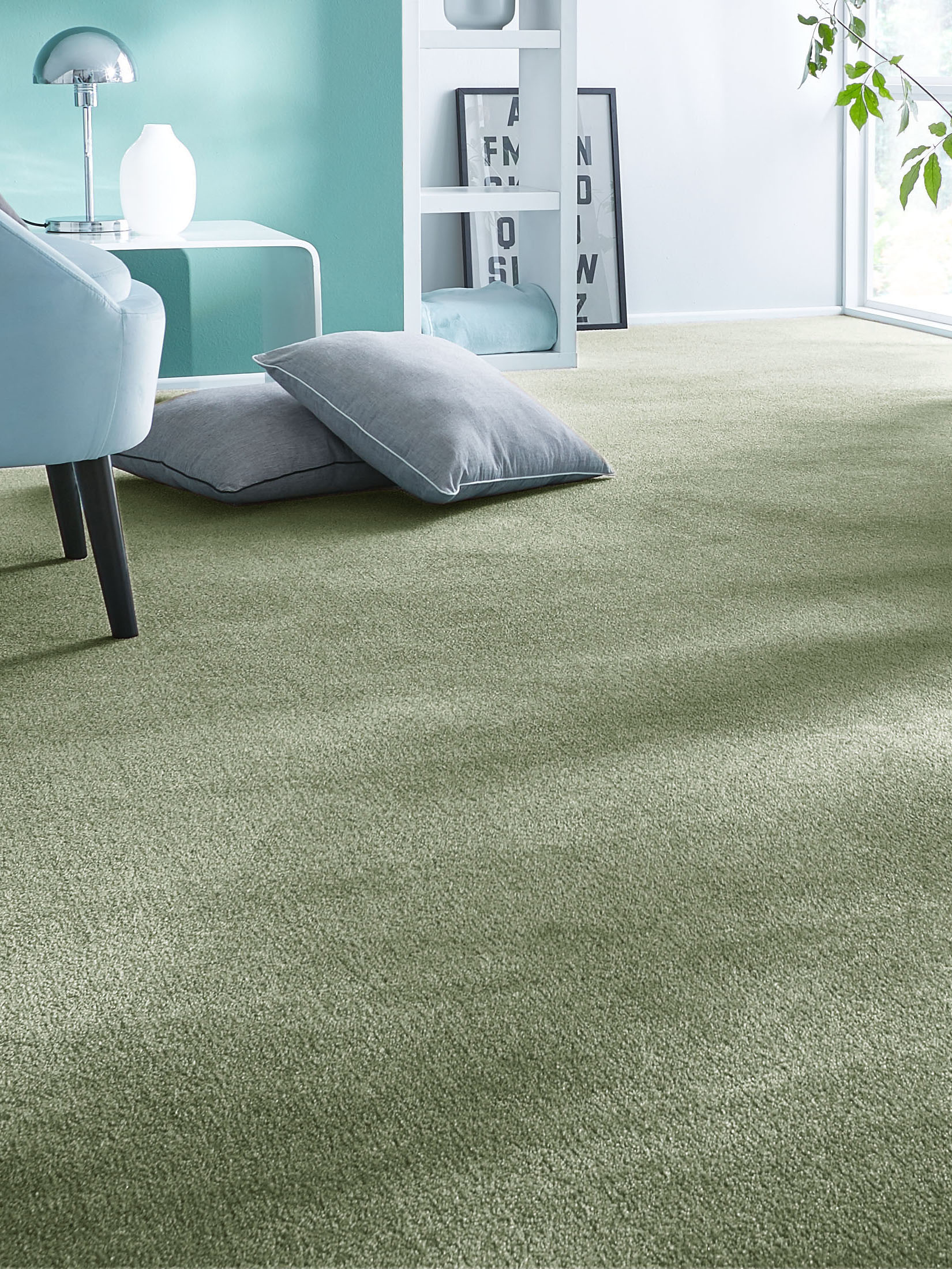 Emotion Velours-Teppichboden, Green 22