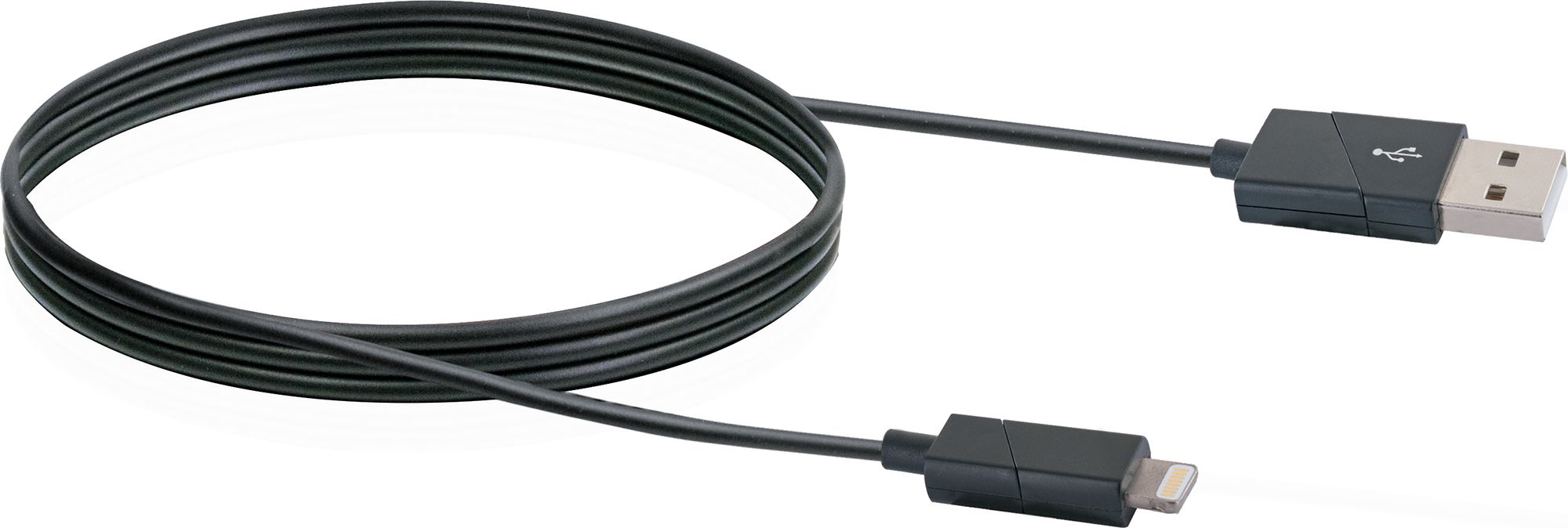 Schwaiger USB 2.0 Apple drehbares Ladekabel