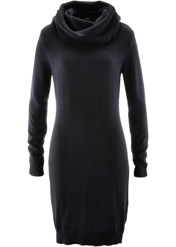 Strickkleid mit Rollkragen