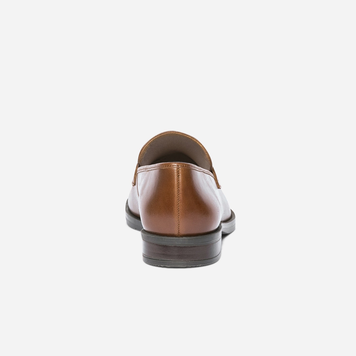 Mocassin ERAM FLEX cognac en cuir verni