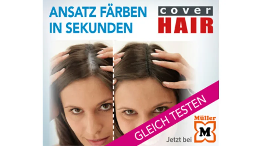 Cover Hair Streuhaar Haarverdichter 14 g medium brown