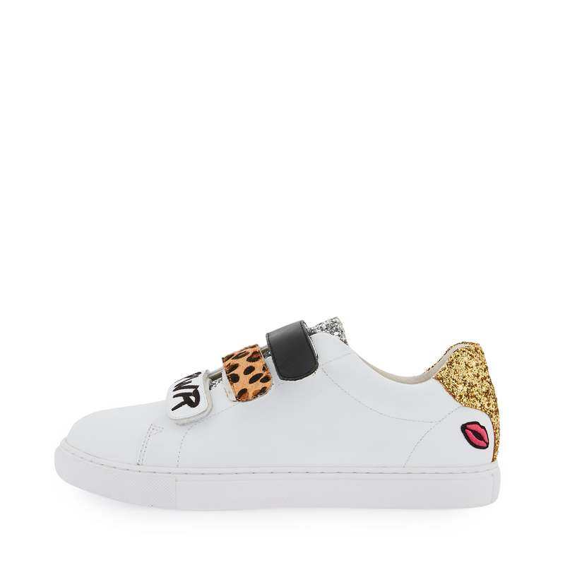 Baskets en cuir Edith barbie grl pwr