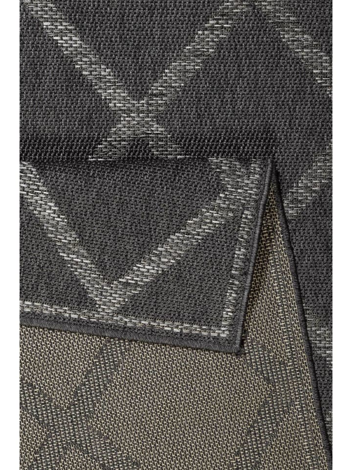 ESPRIT Outdoorteppich Sparkle in anthrazit silber günstig kaufen