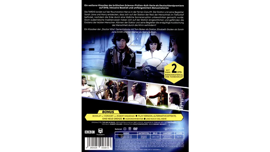 Doctor Who - Vierter Doktor - Die Arche im Weltraum  [2 DVDs]