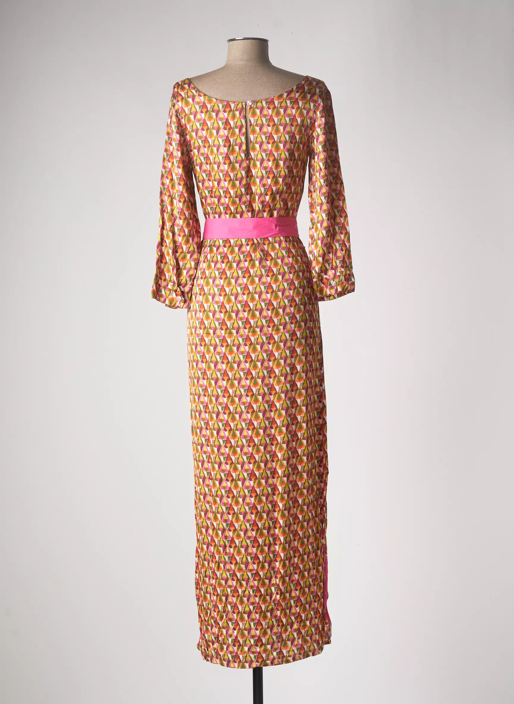 Pame Carrioni Robes Longues Femme couleur orange