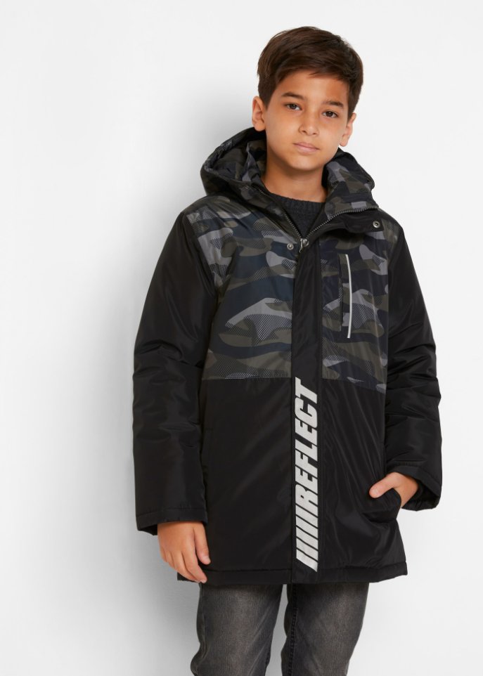 Jungen Anorak mit Kapuze