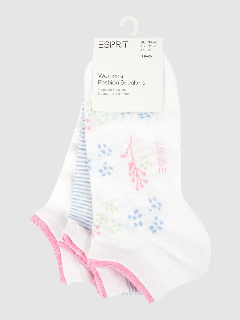 Socken im 3er-Pack in weiß