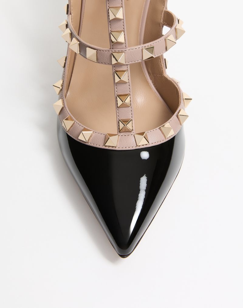 Rockstud patent pumps med 100 mm stropper